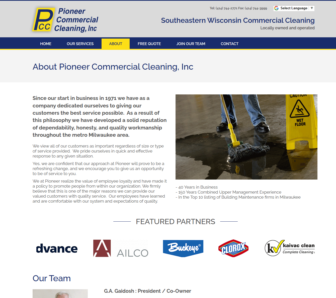 Pioneer Commercial Cleaning